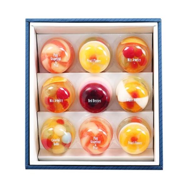 ミックスゼリー9個セット 夏ギフト 秋ギフト 母の日 父の日 敬老の日 遅れてごめんね 御中元 御歳...