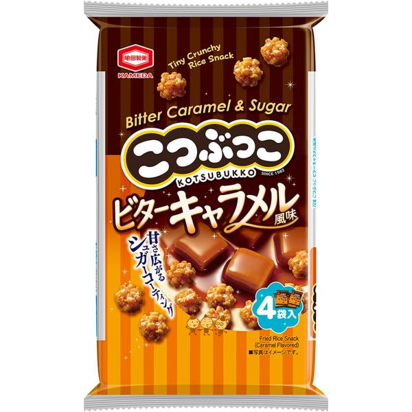 亀田製菓 こつぶっこ ビターキャラメル風味 72g×12袋