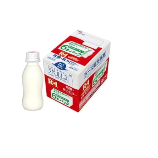 【ラベルなし】明治 R-1ヨーグルトドリンクタイプ 低糖・低カロリー (112ml×6本×8箱)48...