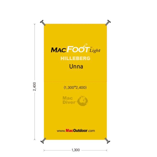 Hilleberg ヒルバーグ ウナ用 グランドシート UNA ハイクオリティ Macoutdoor...