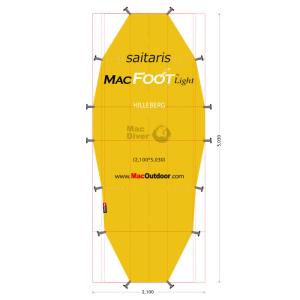 Hilleberg ソウロ用 一体型 グランドシート ハイクオリティ Macoutdoor
