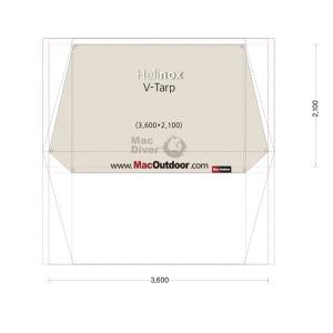 Helinox ヘリノックス ノナドーム nonadome 一体型 専用グランドシート