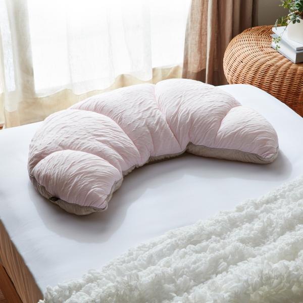 【新品未使用】快眠博士 やわらかさの絶頂へ！ とろけるふとん とろけるクロワッサン サクラ × ミル...