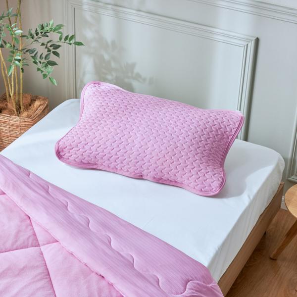 【新品未使用】AQUA アクア メントールひんやり×綿混パイル リバーシブル 枕パッド 同色2枚組 ...