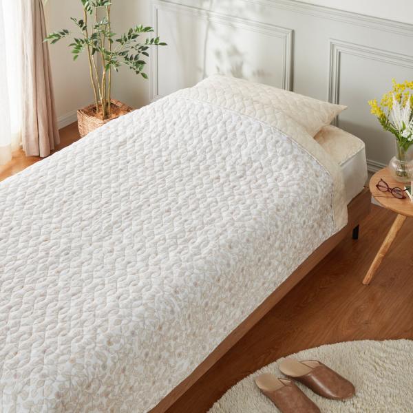 【新品未使用】OTSUKEORI 大津毛織 麻混 プレミアムコットンガーゼ 肌掛けケット ＜シングル...