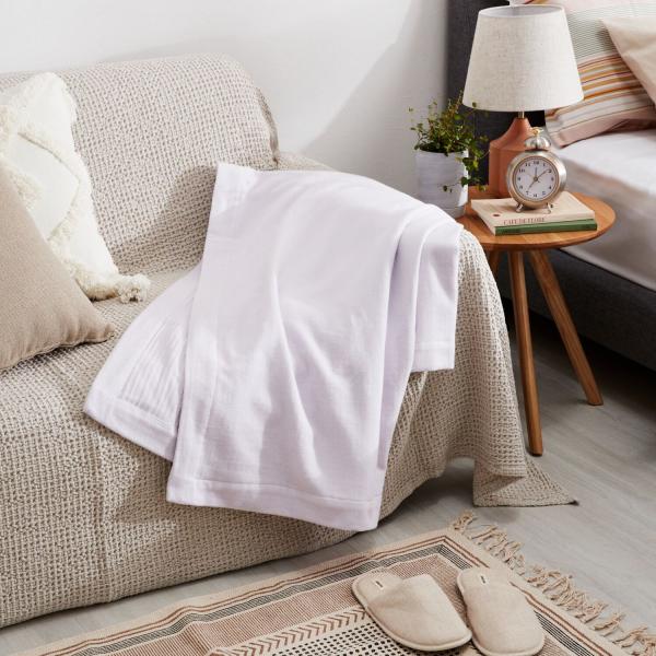 【新品未使用】快眠博士 匠の技で仕上げる！ 起毛×ガーゼの2重構造 綿100％ハーフケット “肌きわ...