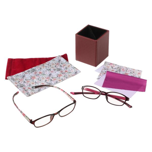 【新品未使用】首掛けできる 便利なルーペ “カカル” 2本組 拡大鏡 フラワー 1.8倍【参考価格￥...