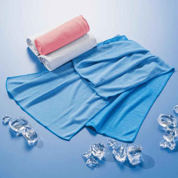 【新品未使用】nishikawa 西川 濡らす・絞る・振るで 瞬間冷却！ 抗菌・ＵＶカット ひんやり...