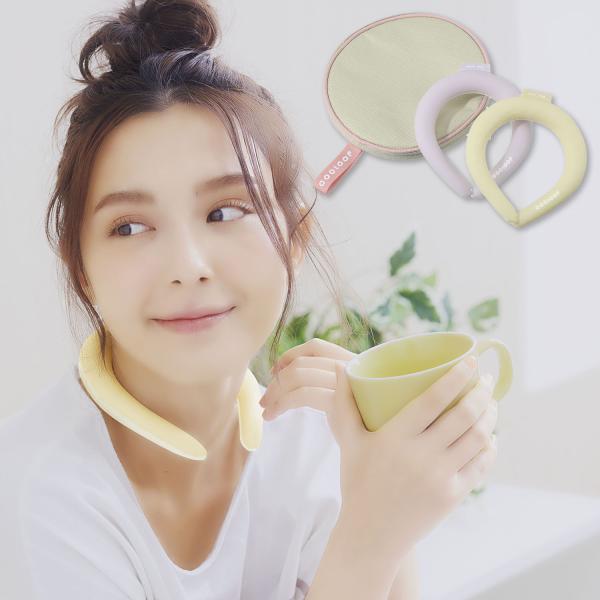 【新品未使用】特殊素材でひんやり 清涼感 COOLOOP クールループ ネックリング 2個セット 保...