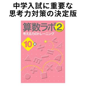 算数ラボ2 7級 新学社 思考力検定サポート教材 算数ラボ続刊