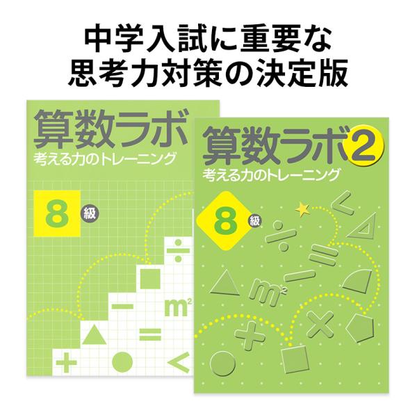 算数ラボペアセット 8級 新学社 正規販売店 算数ラボと算数ラボ2のセット 小学4年 ドリル 問題集