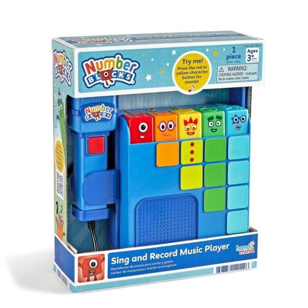Numberblocks ナンバーブロックス 【シング＆レコード ミュージックプレーヤー かずあそび...
