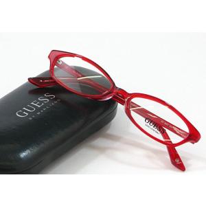 【送料無料】★ゲス★【GUESS】ゲスメガネ【GU8045　RD】度付きレンズ付