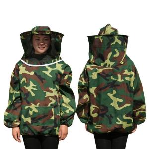 養蜂 防護服 作業服 作業着 通気 パーカー フード付き