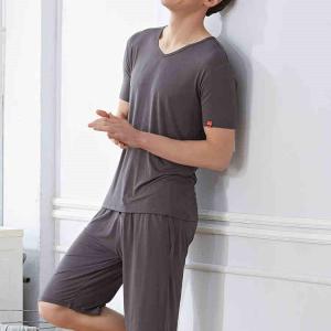 パジャマ 涼しい メンズのおすすめランキング バスローブ パジャマ メンズ メンズパジャマ 春夏 涼しい ２点セット 上下 ルームウエア ナイトガウン 部屋着 寝間着