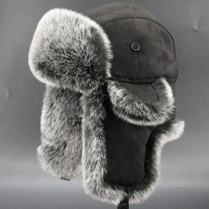 ファーキャップ 帽子 メンズ 秋冬 ファー ハット