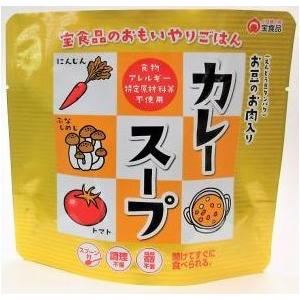 保存食 非常食 宝食品 おもいやりごはん カレースープ 160g×40袋 送料無料