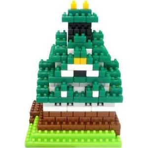 組み立て式ブロック プラモブロック 大阪城