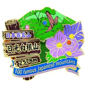 鷲羽岳ピンズ ピンバッチ ピンバッジ PINS 日本百名山シリーズ