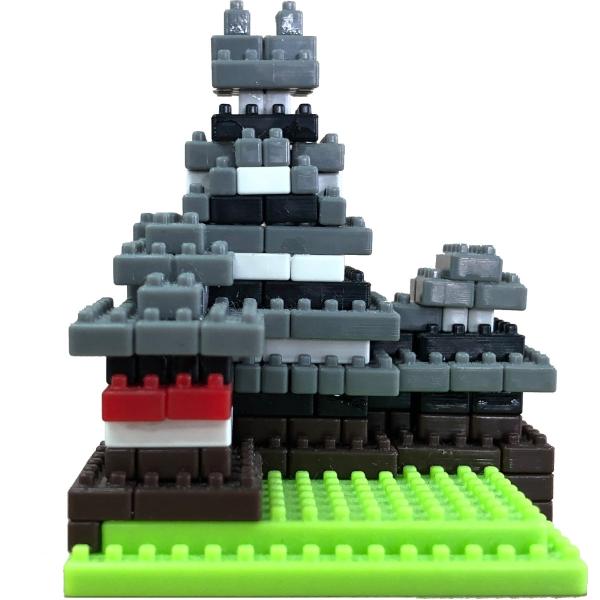 組み立て式ブロック プラモブロック 松本城