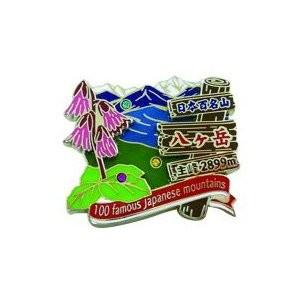 2段八ヶ岳ピンズ　ピンバッチ ピンバッジ　PINS 日本百名山シリーズ