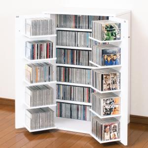 ラック 鍵付収納名人 DVDラック/CDラック/コミックラック/AV