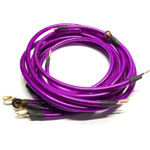 8G 8ゲージ 8sq シールド OFC パワーケーブル 電源ケーブル