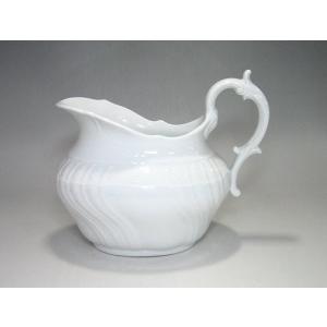 リチャードジノリ　ベッキオホワイト　オーバルクリーマー