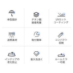 サンシェード 車 折りたたみ V字切込 進化レ...の詳細画像2