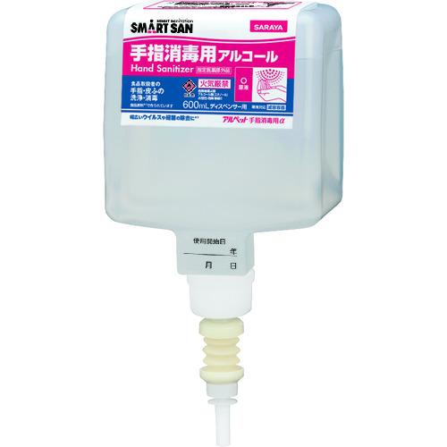 サラヤ 消毒用アルコール アルペット手指消毒用α　600mL UD/MD-8600A用 42094 ...