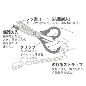 ムーミン MOOMIN 医療用はさみ レッド ...の詳細画像5