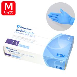 メディコム セーフタッチニトリルグローブ 粉なし Sサイズ プラチナ