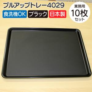 お盆トレー 業務用 ランチ 定食盆 弁天盆黒天朱 尺2寸 配膳トレー