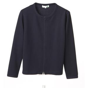 D-PHASE ダブルジップカーディガン C-03 ネイビーM〜3L (メーカー直送)