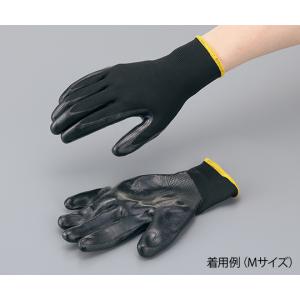 アズワン ニトリルコート手袋 M 1双入 (3-9463-03)｜eisei-com