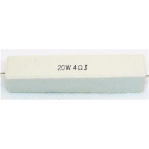 セメント抵抗 20w 4Ω 2本セット