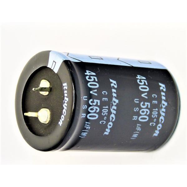 電解コンデンサ 450v560μf 105℃対応 1個 （450v560uf )