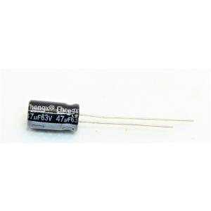 電解コンデンサ 63v 47μF 105°C 1...の商品画像