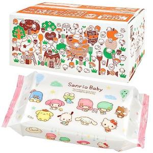 レック (LEC) サンリオ 純水99% 手口ふき メッシュタイプ 60枚入×16個 (960枚) 日本製の商品画像