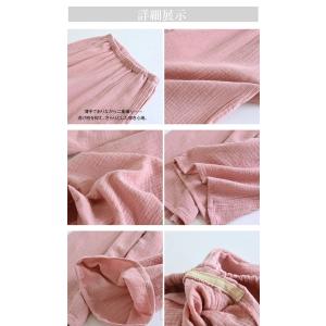 ショートパンツ ワイドパンツ レディース 7分...の詳細画像3