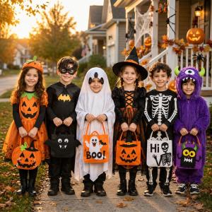 ハロウィン お菓子入れ キャンディーバッグ ギ...の詳細画像2