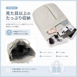 レディース 3WAY トートバッグ リュックサ...の詳細画像3