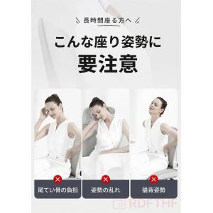 座布団 背もたれ付き 椅子用クッション 低反発...の詳細画像1