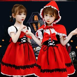 ハロウィン 赤ずきん 衣装 子供 女の子 キッ...の詳細画像1