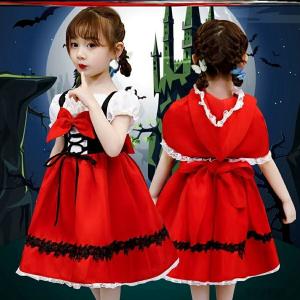 ハロウィン 赤ずきん 衣装 子供 女の子 キッ...の詳細画像2