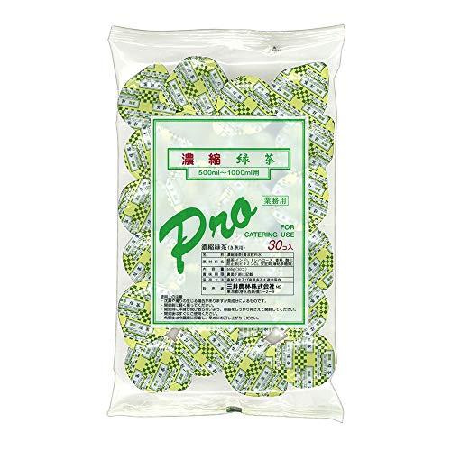 三井農林 ホワイトノーブルプロ 濃縮緑茶 18.5g(500mL~1L分)×30個