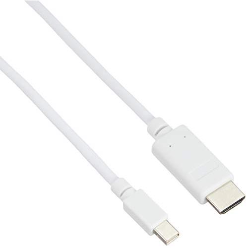 エレコム Mini DisplayPort (オス) - HDMI (オス) 変換ケーブル 2m ホ...