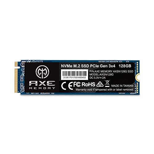 AXE MEMORY アクス SSD 128GB PCIe Gen 3.0 ×4 NVMe 内蔵M....