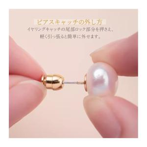 ピアス キャッチ 落ちない ピアスキャッチ ク...の詳細画像4