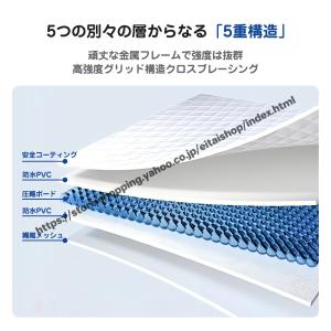 プール ビニールプール 折り畳み式 空気入れ不...の詳細画像4